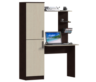 Стеллаж со столом Тесса СБ-2737