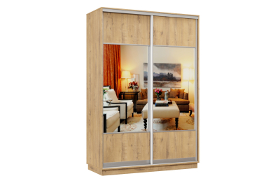 Шкаф-купе Премьер Лайт 09 (05;05) двухдверный