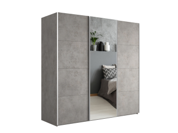 Шкаф-купе Эста ДСП+Зеркало+ДСП 300х66х240