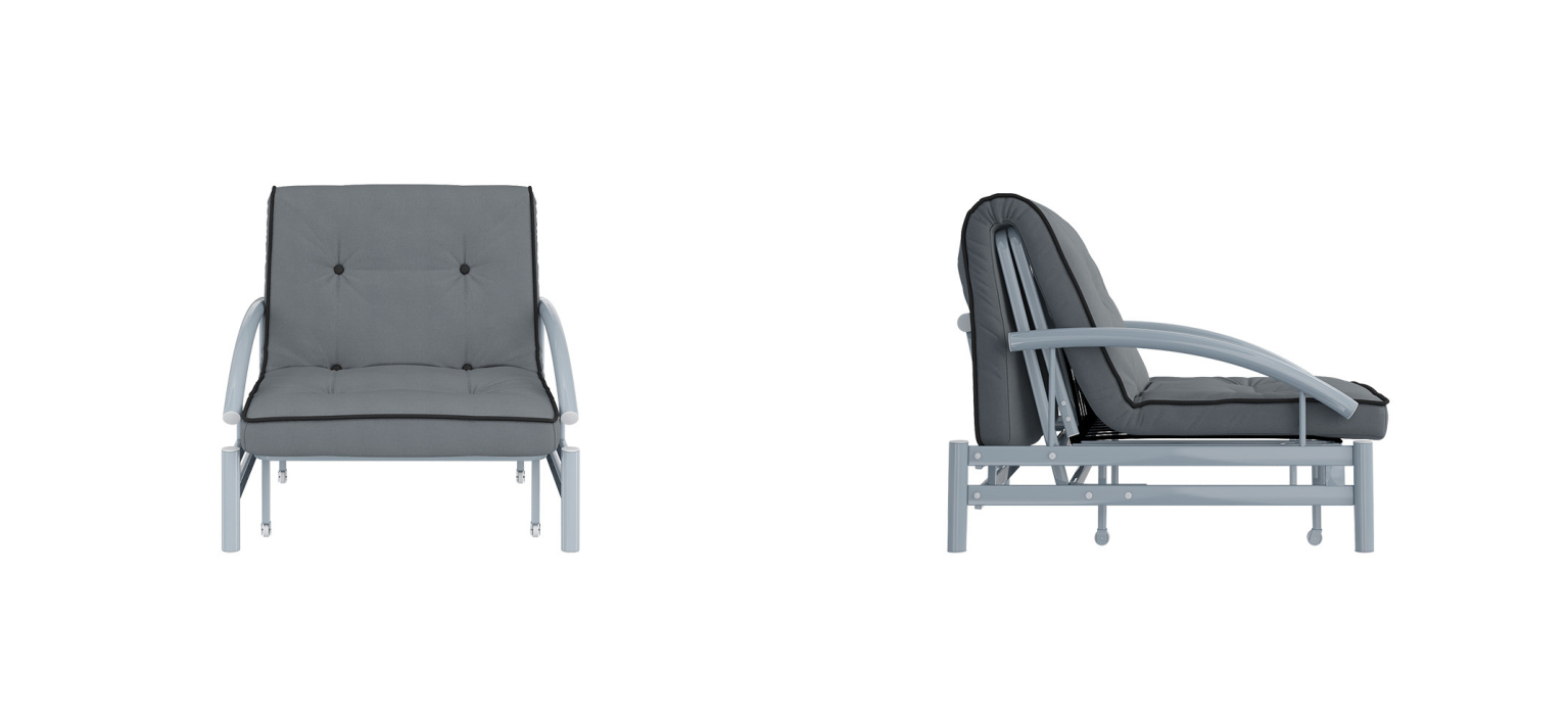 Кресла-кровати, Кресло-кровать Роджер Комфорт Сканди серый