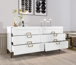 Комплект для гостиной с пеналами Ассоль, Белый