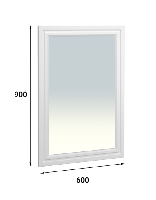 Зеркала в спальню, Зеркало «Монблан» МБ-41 (600х900)