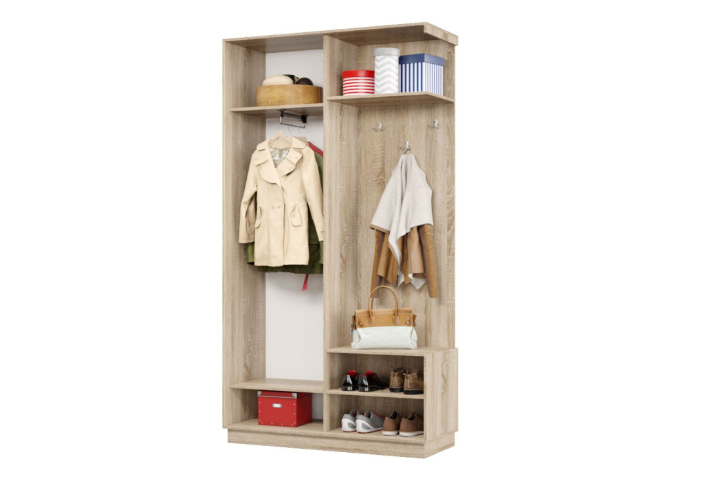 Прихожие, Прихожая Премьер 03 Лайт 08 Правая Мини