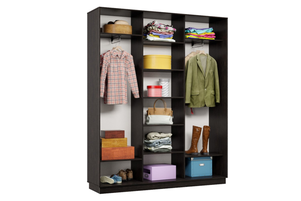 Шкафы-купе 3-х дверные, Шкаф-купе Премьер Лайт 27 (11;11;11) трехдверный