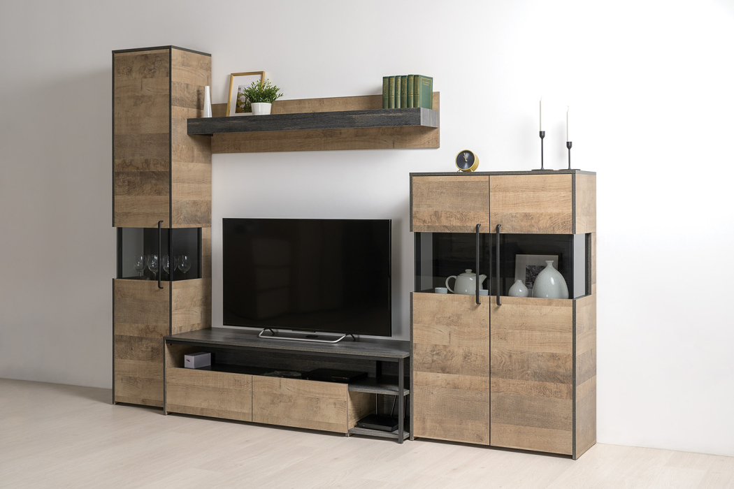 Витрины, Шкаф-пенал с витриной Трувор 13.205