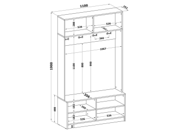 Прихожая ВШ-9