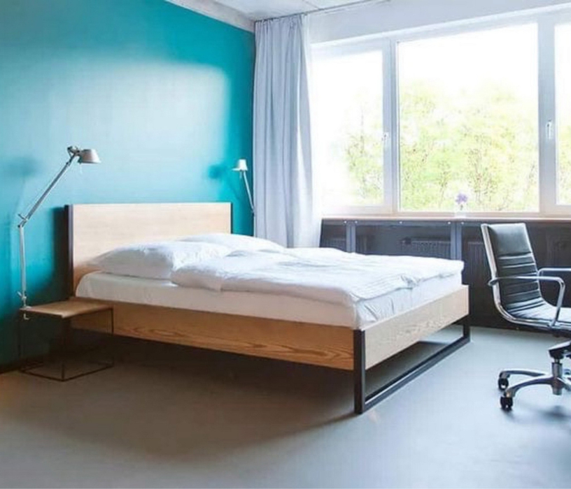 Кровати 180х200, Кровать в стиле лофт Ардено 1.8