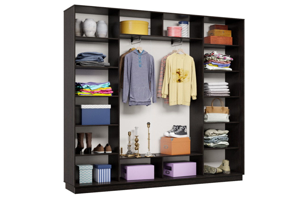 Шкафы-купе, Шкаф-купе Премьер Лайт 59 (08;11;08) трехдверный