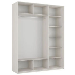 Шкаф-купе Прайм 3-х дверный Стекла хаки/ДСП/Доводчики 210х57х230