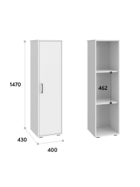 Шкаф-пенал Оскар ОС-01