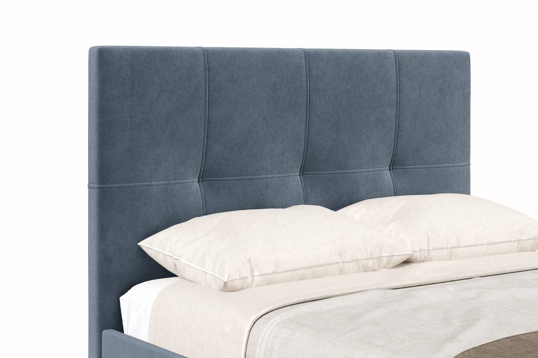 Мягкая кровать, Кровать Марсель 1400, велюр