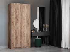 Шкафы двухстворчатые, Шкаф распашной Локер 2-х дверный с полками