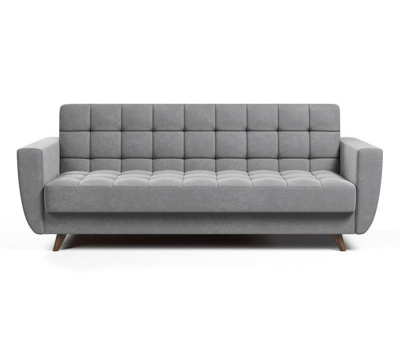 Диваны с ящиком для белья, Диван-кровать Корсика, книжка, велюр