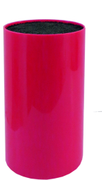 Подставка пласт д/ножей красн, 11х18см