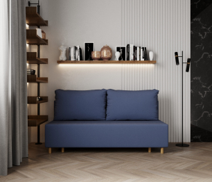 Прямой диван Лофт,еврокнижка,велюр