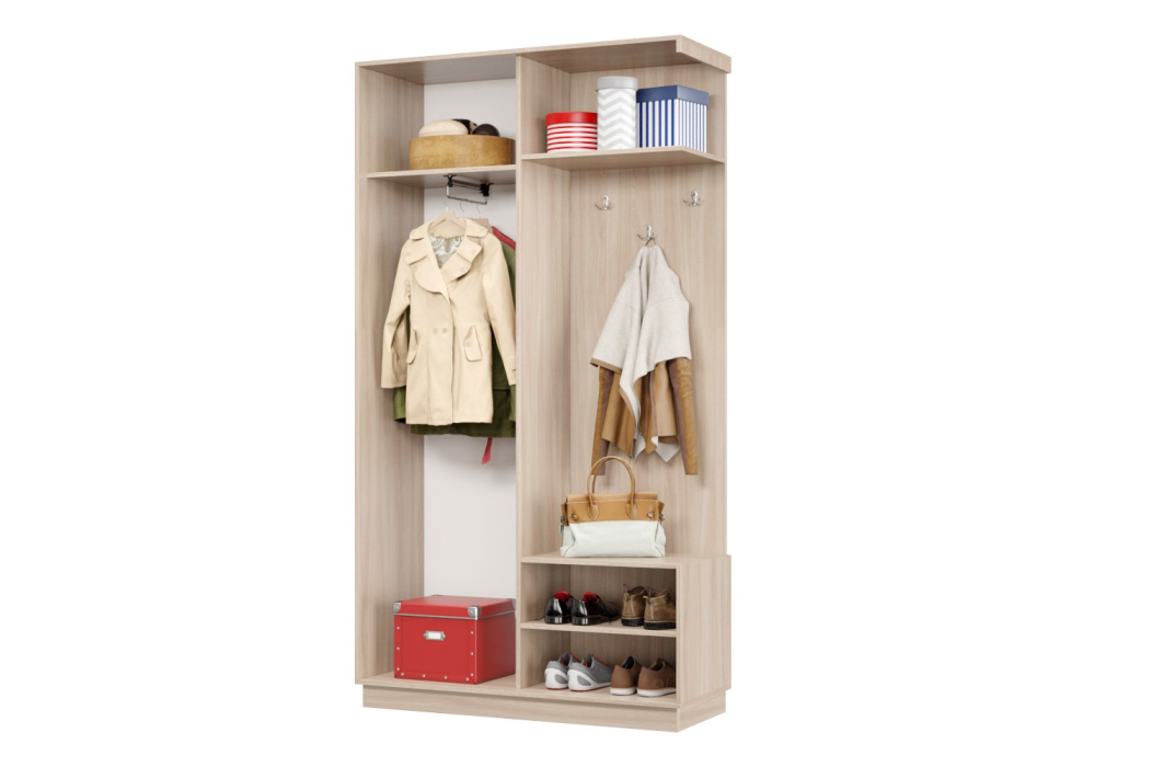 Прихожие, Прихожая Премьер 03 Лайт 11 Правая Мини