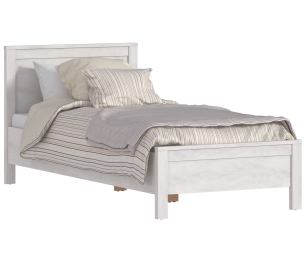 Кровать Прованс СБ-2563 900 с матрасом Боннет