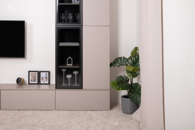 Шкаф-витрина навесной Роквуд 16.322.02