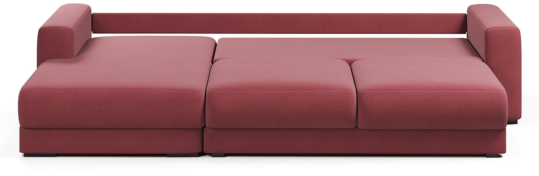 Диваны угловые в гостиную, Диван-кровать угловой еврокнижка Ланкастер,велюр