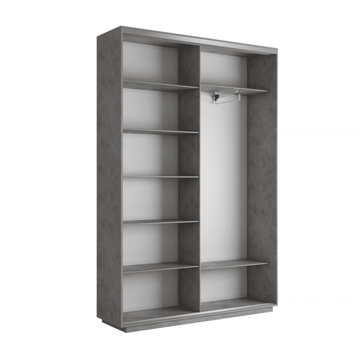 Шкафы-купе 2-х дверные, Шкаф-купе Экспресс 2-х дверный Фотопечать Шелк Стекла 120х45х220