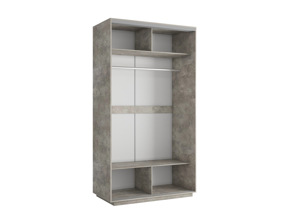 Шкафы-купе 2-х дверные, Шкаф-купе Экспресс Хит 2х дверный ДСП 120х60х220