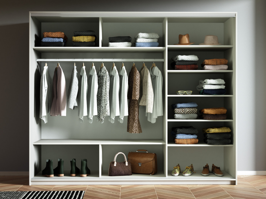 Шкафы-купе 3-х дверные, Шкаф-купе Прайм 3-х дверный Стекла фисташка/ДСП/Доводчики 180х57х230