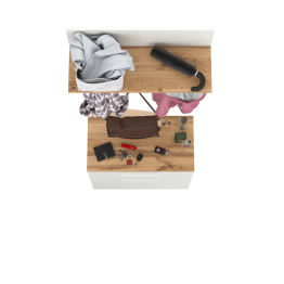 Тумба для обуви с вешалкой и с вешалкой с полкой Октава