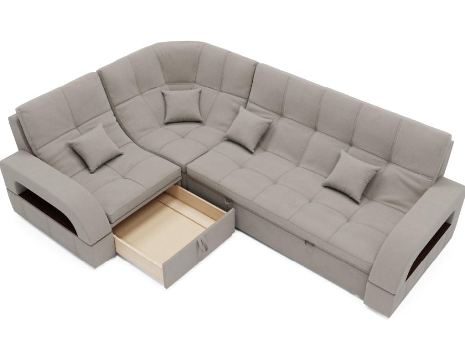 Диваны модульные, Модульный диван Майами-3,венеция,велюр