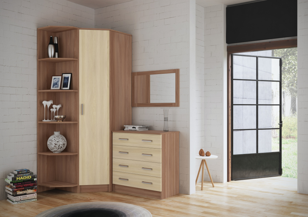 Угловые шкафы, Шкаф угловой ЛДСП