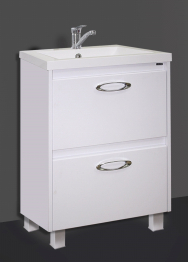 Тумба в ван.комн. Ленаро 600 ПВХ (чаша Атлантика)