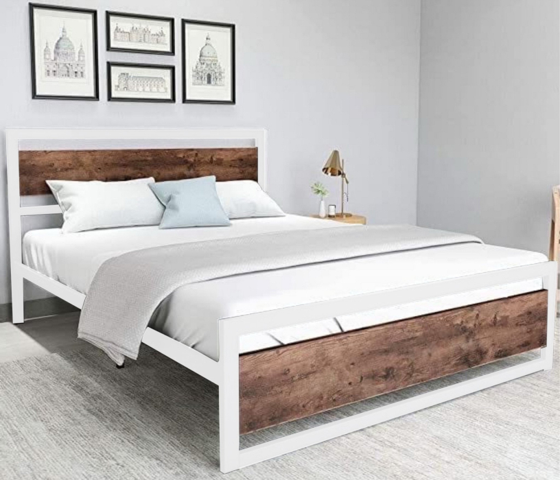 Кровати 160 см, Кровать в стиле лофт Бостон 1.6