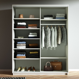 Шкаф-купе Экспресс 2-х дверный Фотопечать Квадрат Стекла 160х60х220