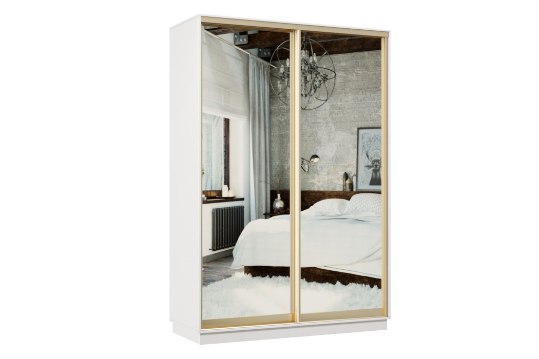 Шкафы-купе, Шкаф-купе Премьер 10 белый