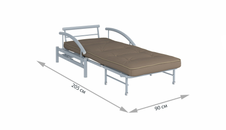 Кресло-кровать Роджер Комфорт Сканди коричневый