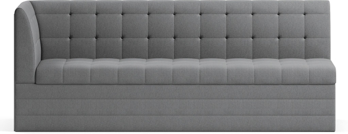 Кухонный диван дельфин Дилла, велюр