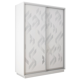 Шкаф-купе Экспресс 2-х дверный Фотопечать Ленты Стекла 160х45х240