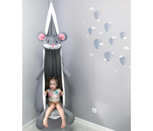 Подвесное кресло КОКОН -Игрушка Мышка