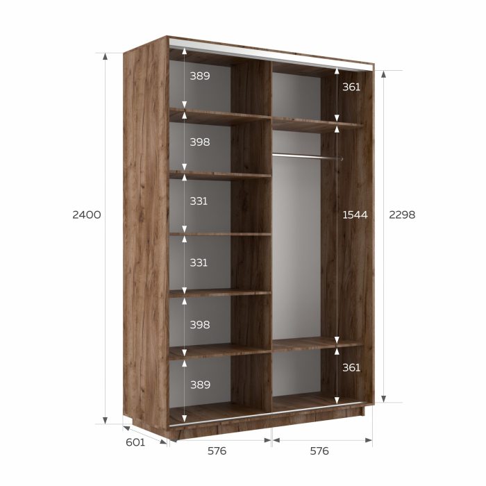 Шкафы-купе 2-х дверные, Шкаф-купе Экспресс 2-х дверный Фотопечать Шары Стекла 120х60х240