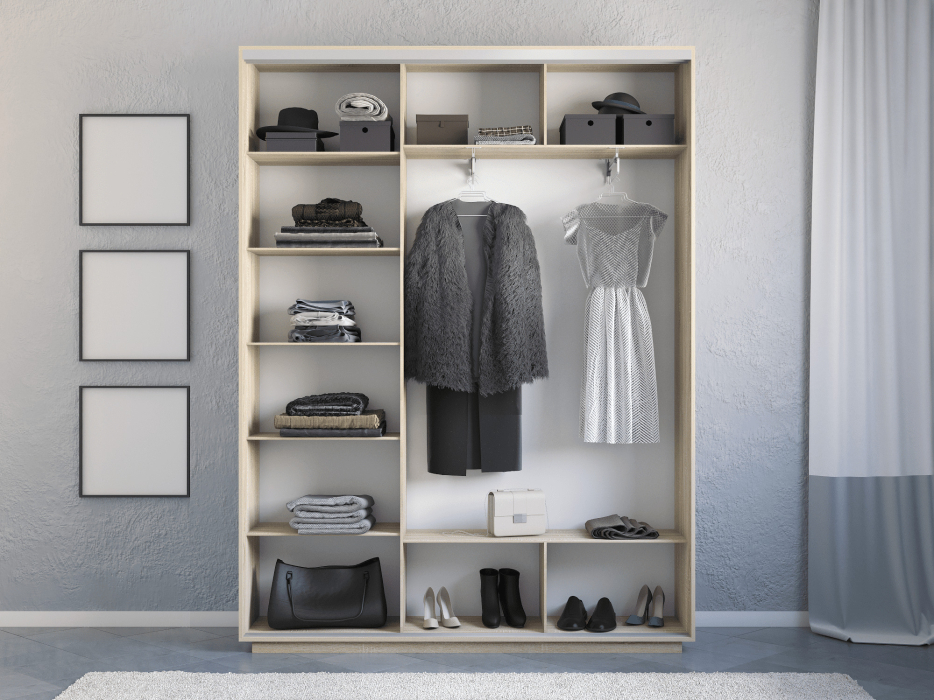 Шкафы-купе 3-х дверные, Шкаф-купе Экспресс 3-х дверный Фотопечать Квадрат Стекла 180х45х240