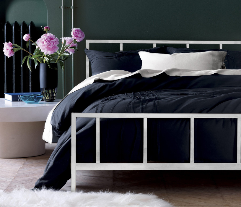 Кровати 160 см, Кровать в стиле лофт Денвер 1.6