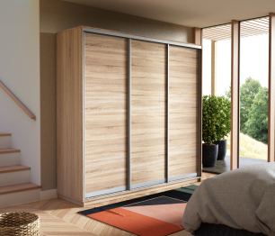 Шкаф-купе Экспресс Элемент трио 2400 x 1800 x 600