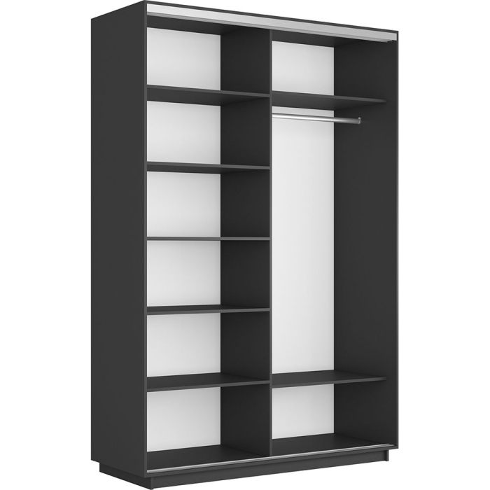 Шкафы-купе 2-х дверные, Шкаф-купе Экспресс 2-х дверный Фотопечать Калейдоскоп Стекла 120х60х220