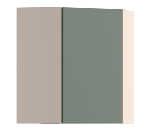 Белла шкаф навесной угловой 1 дв 60х72 см