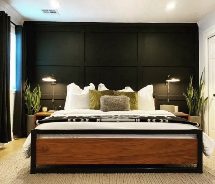 Кованые кровати, Кровать в стиле лофт Брайтон 1.4