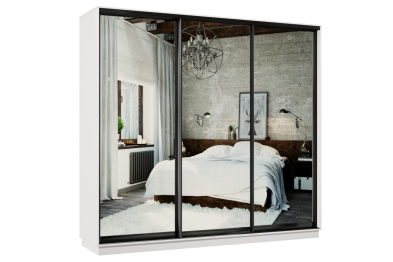 Шкаф-купе Премьер 57 белый