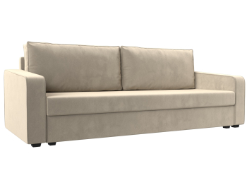 Прямой диван Лига-009, микровельвет