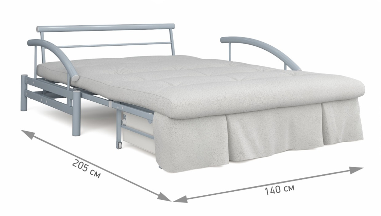 Большие диваны, Диван-кровать Роджер Комфорт молочный