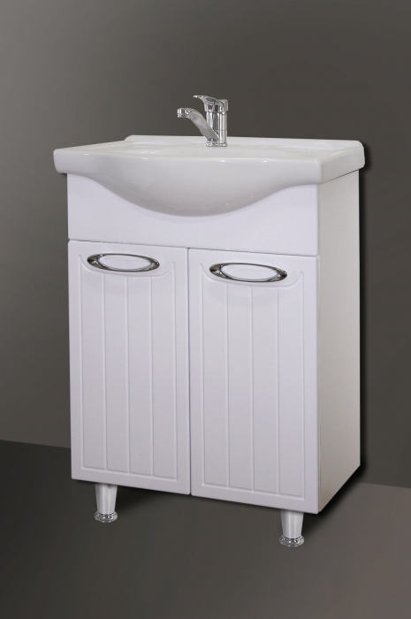 Тумбы без раковины, Тумба в ван.комн. Ленаро 60 (Селигер 60) ПВХ