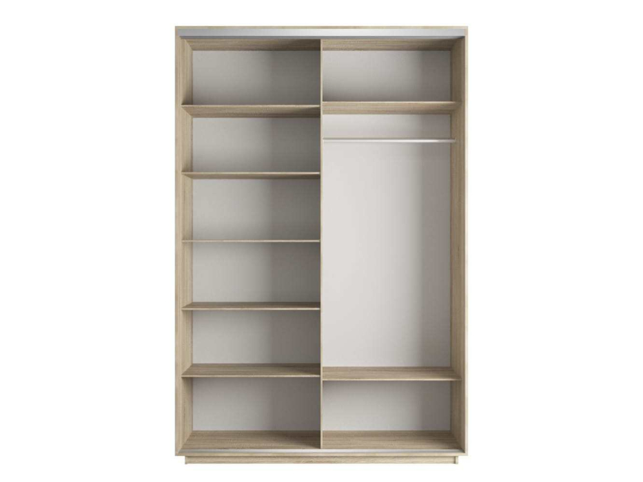 Шкафы-купе 2-х дверные, Шкаф-купе Экспресс 2-х дверный Фотопечать Ленты Стекла 140х60х220