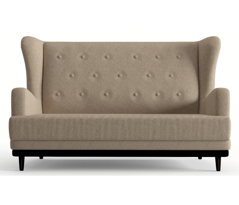 Дизайнерские диваны для гостиной, Диван прямой Барон Люкс, Рогожка